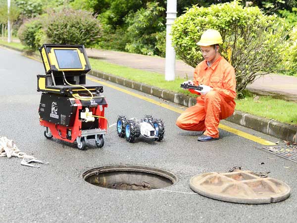 沙依巴克管道机器人检测
